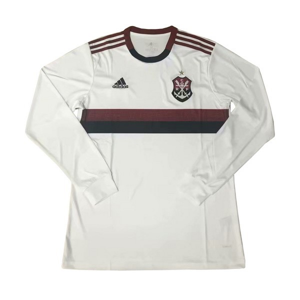 Camisetas Flamengo Segunda equipo ML 2019-20 Blanco